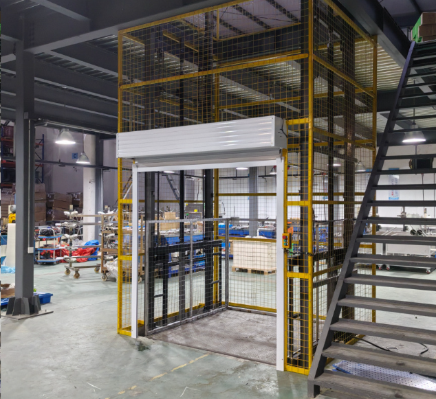 枣庄食品厂物料提升