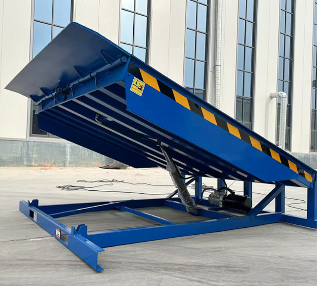 枣庄固定式登车桥应用